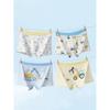 A-Qualität Reine Baumwolle Jungen Boxershorts: Antibakterische, Nahtlose, Atmungsaktive 10A Unterwäsche mit Vollbaumwollzwickel
