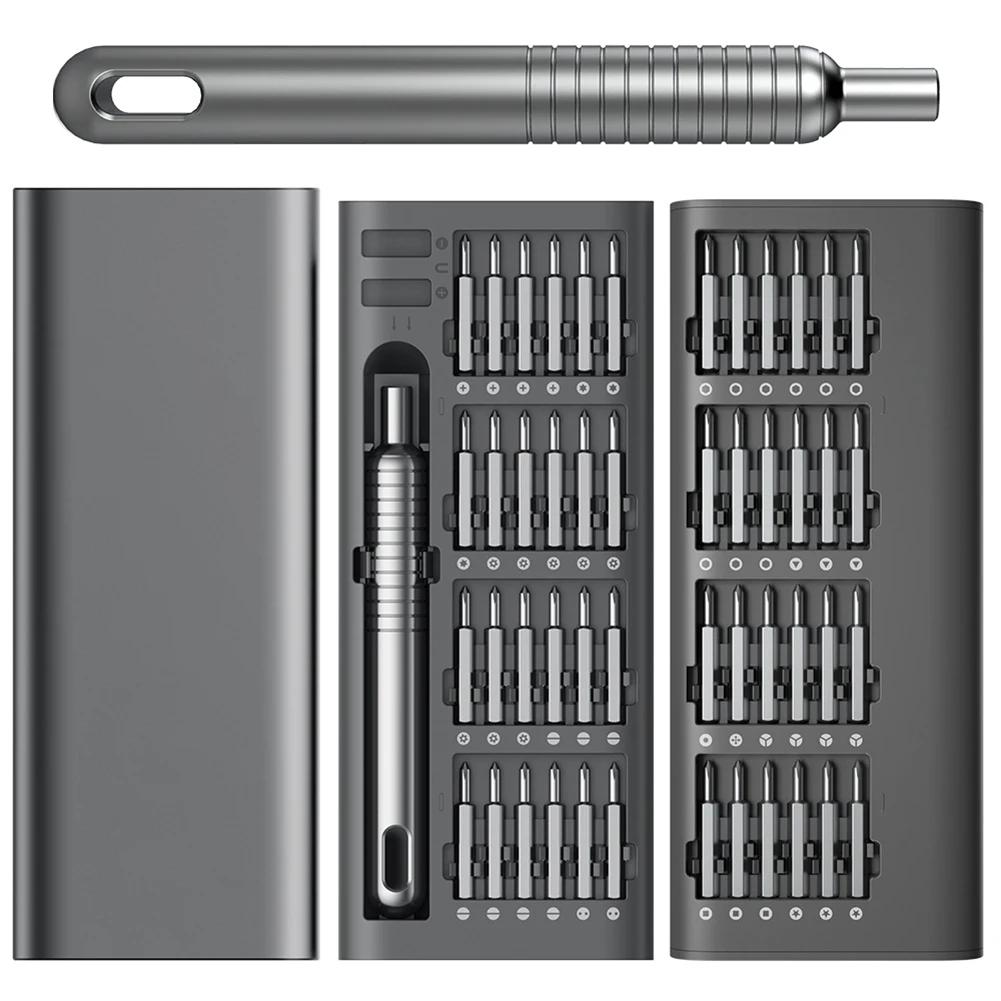 51-in-1 Screwdriver Set, Portable Hand Tool Kit, Cordless Magnetic Bits, Suitable For Phone And Watch Electronic Device Repairs