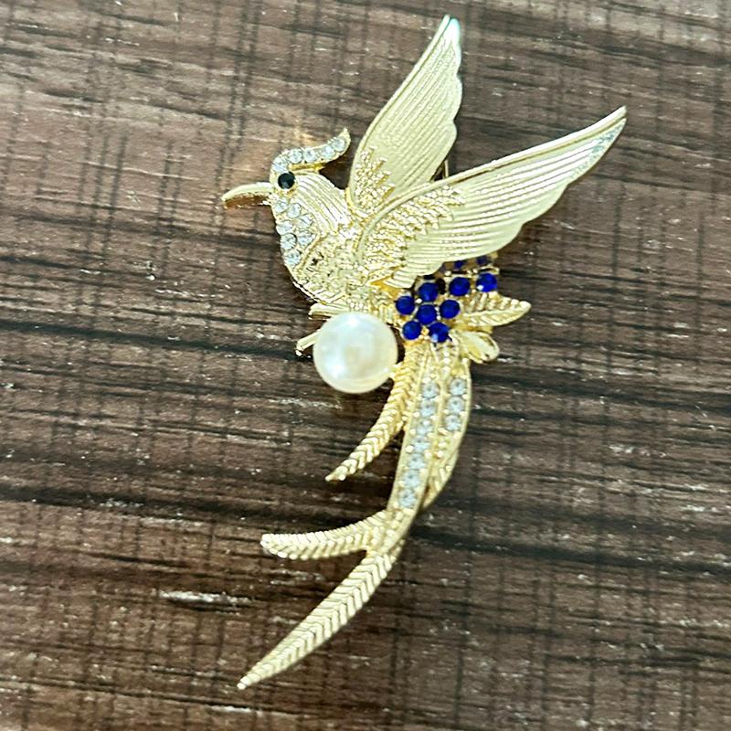 

Винтажные элегантные броши «Темперамент Феникс Брид» для женщин, значки на лацканы, аксессуары для пальто