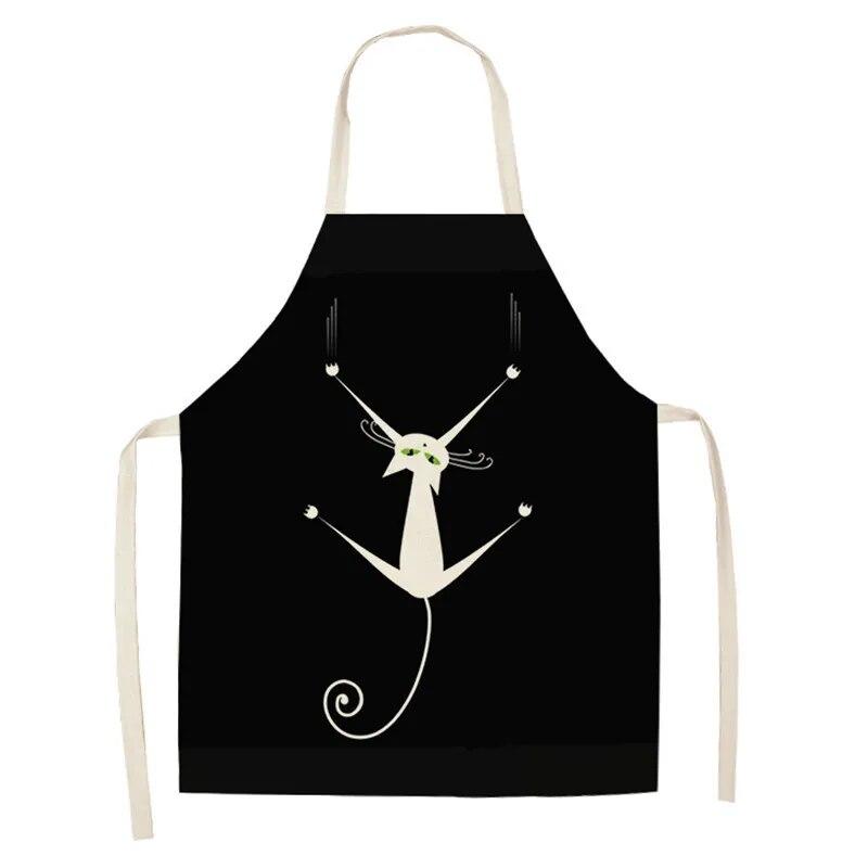 Kitchen apron and cute and cute sleeveless man in men's women and women cleaning the house with anti grass fencestocleanthehouse