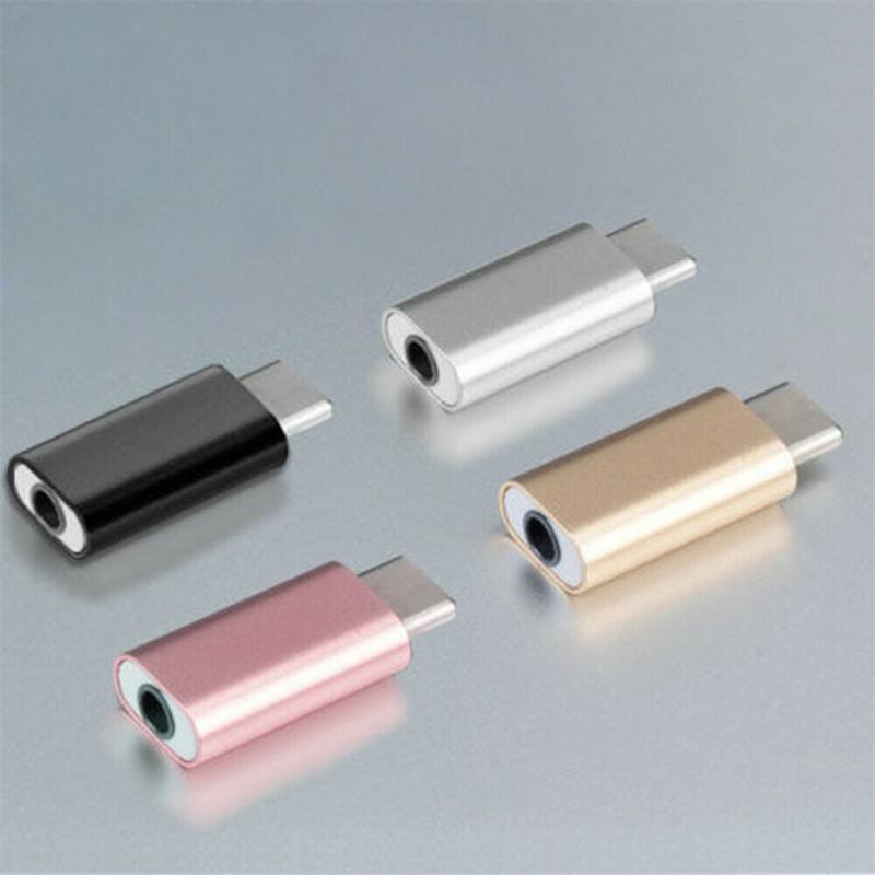 Type-C to 3.5MM Headphone Adapter Jack Port Audio Converter Cable Line