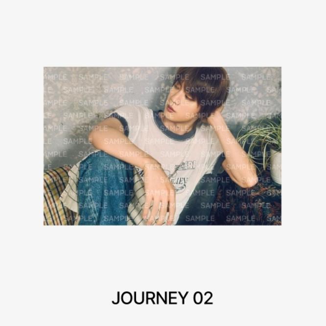 

Предварительный заказ напечатанной фотографии BTS Jin HAPPY Journey 02