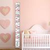 Cloth Baby Growth Chart Cartoon Wall Hanging Measurement Ruler  Home Decoration