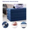 Memory Single Foam Folding Mattress Foldable Tatami Yoga Mat for Floor Sleeping School Office Lunch Break Mattresses Portable