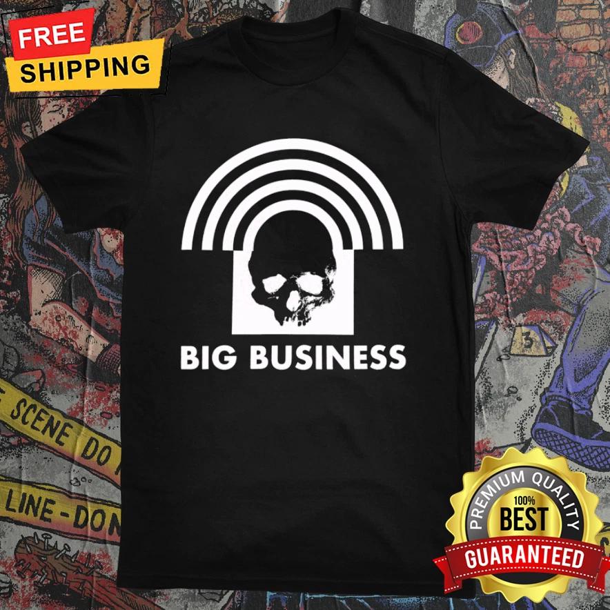 New Big Business Band Rainbow Skull T-shirt All Size S to 5XL 2F1644 M
