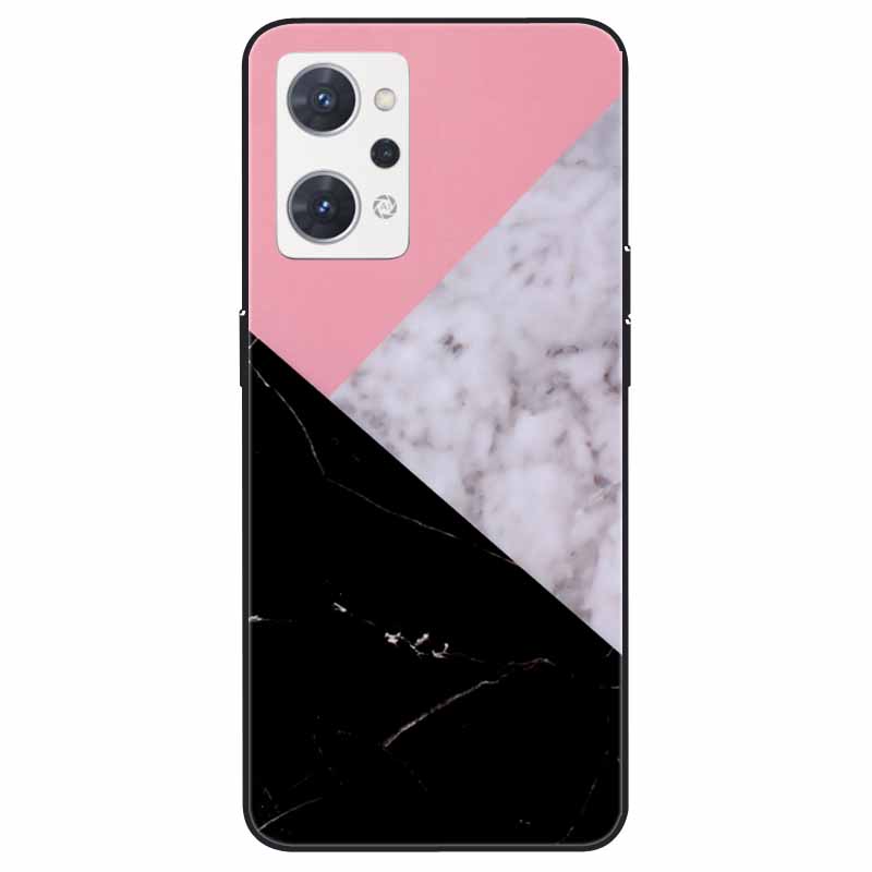 For OPPO Reno 9A 7A Case Soft TPU Fashion Marble Silicone Bumper Covers for OPPO Reno 9 A 5G CPH2523 Reno7A Protector Reno9 A