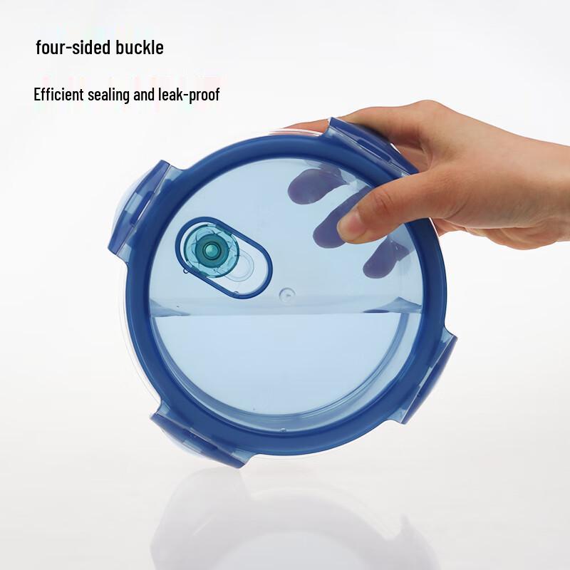 Yileya 6-Piece High Borosilicate Glass Food Storage Container Set