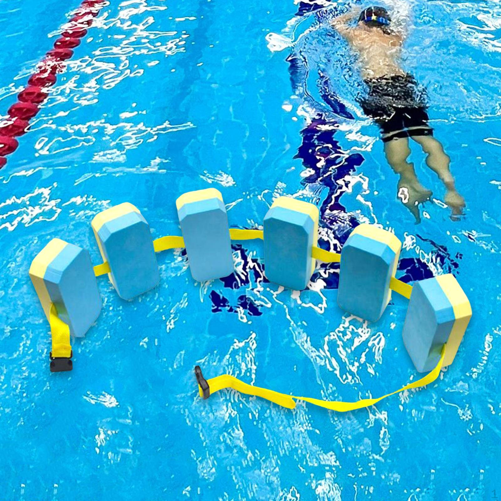 

Детский пояс для плавания, доска для поддержки плавучести, вспомогательное средство для начинающих Blue Yellow