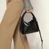 New Internet Celebrity with Burst Pattern Soft Handbag, Niche, Simple, Single Shoulder Diagonal Cross Women's Bag, Stylish