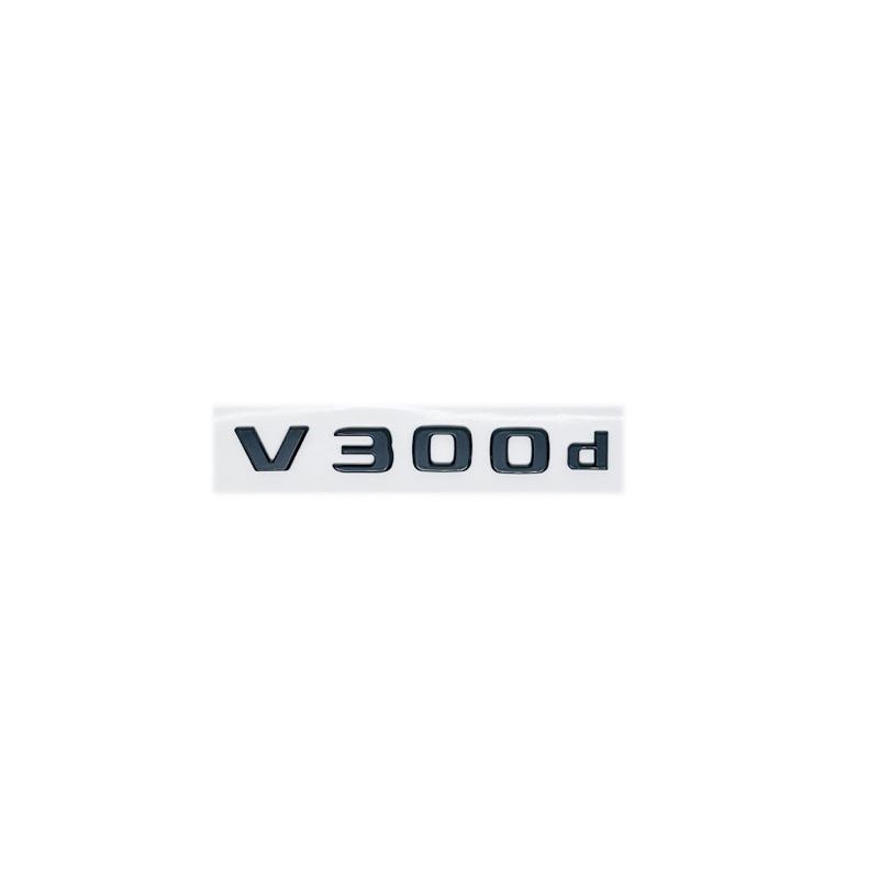 3D Letters V250d V300d NIGHT EDITION ABS Emblem for Mercedes Benz V Class W447 Car Fender Badge Trunk Nameplate Logo Sticker QO1