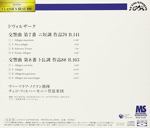 Dvořák: Symfonie č.. 7 & 8