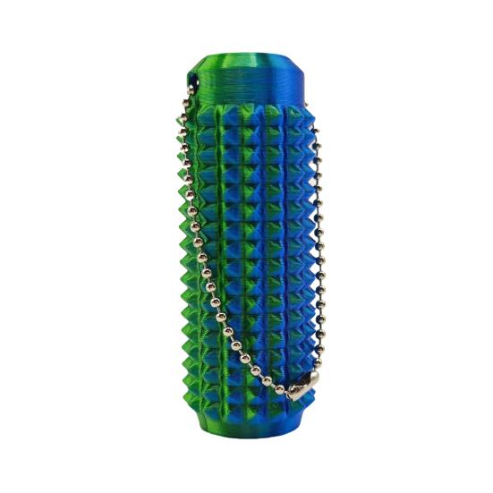 11Pcs Spike Texture Keychain Quiet Fidgeting Portable Stress Relief Tool with Bright Color Lightweight Sensory Toy