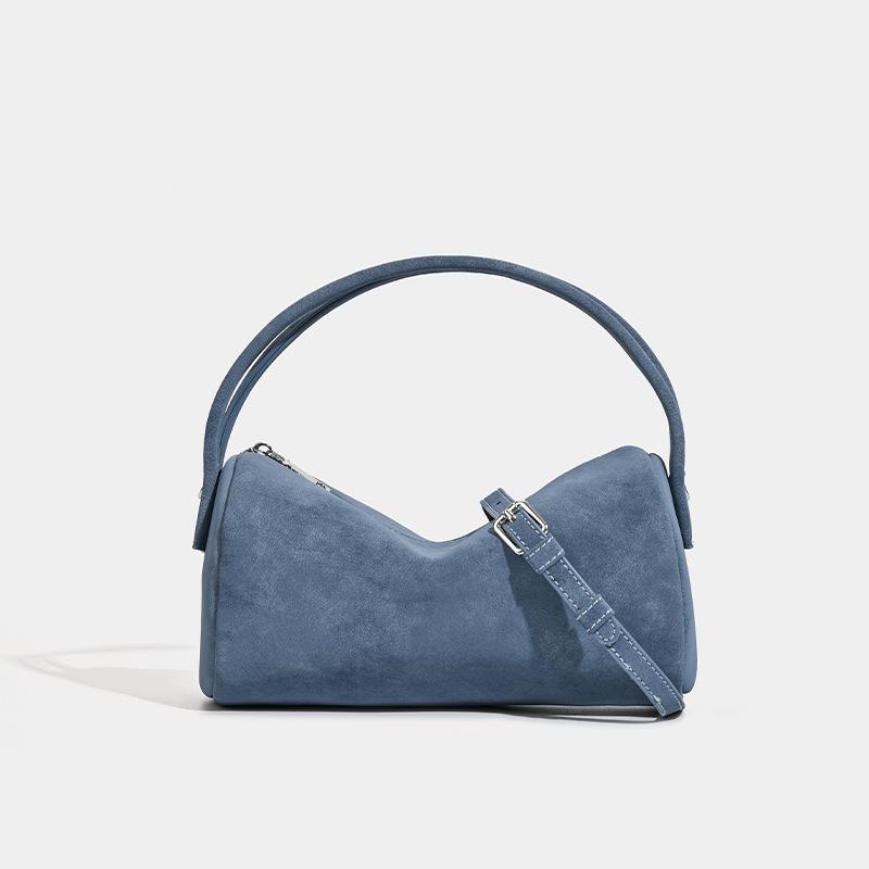 2025 winter new first-layer sheepskin niche handbag sheepskin inner portable casual shoulder messenger women's bag