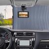 Retractable Windshield Sun Shade Windshield Sunshade For UV Protection Extra Large Sunshade For Front Rear Windows Magnetic