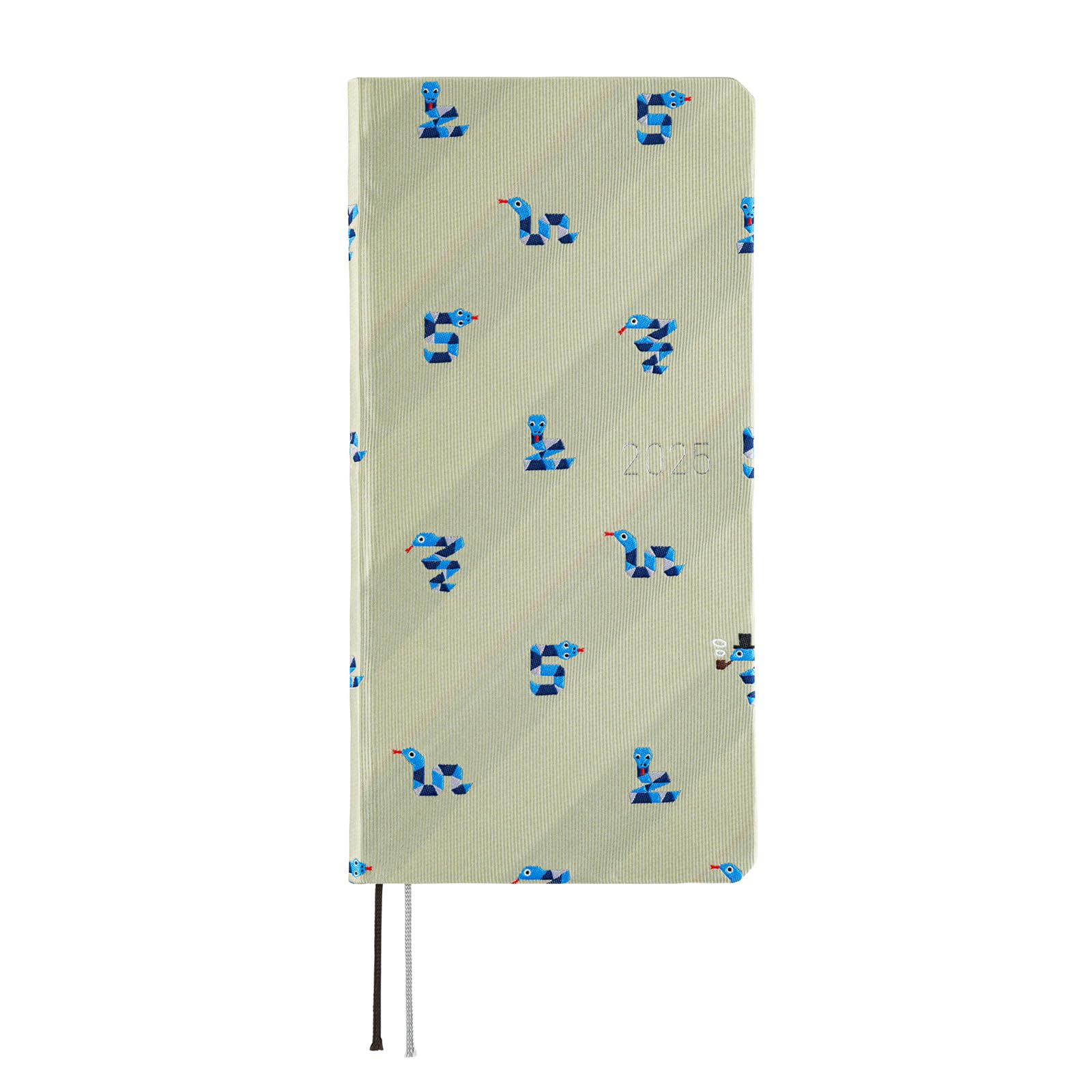 

Hobonichi Techo 2025 недели Галстук Игрушка Начало в январе Недельный планер Неделя слева Тонкий вертикальный и Шеф/Змея