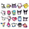 Sanrio Cinnamoroll & Kuromi 3D Cartoon Shoe Charms and Decorations.