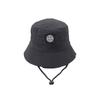 (Noir) Chapeau seau Stoneisland Coupe-vent Séchage Rapide Cordon de Serrage Réglable Protection Solaire Extérieure Été