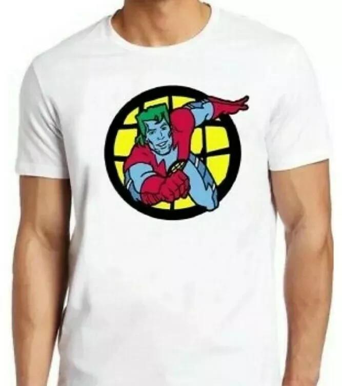 

Captain Planet T-Shirt Cartoon 90s Superhero Gift Vintage Retro Cool Unisex T-Shirt S
