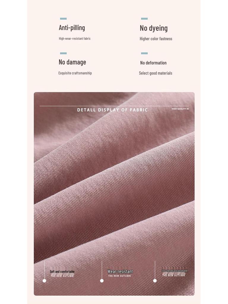 Trendy Girls' Wide Leg Cargo Pants – Spring/Autumn Casual Wear for Junior High School Students