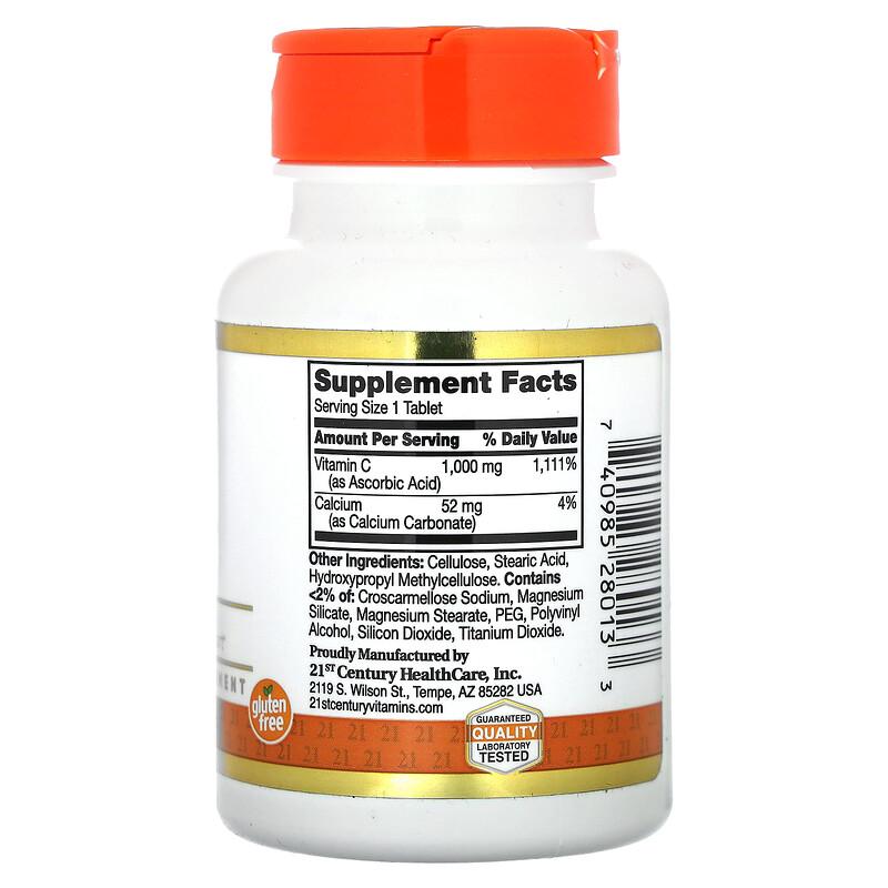 Vitamin C, 1,000 Mg, 60 Tablets