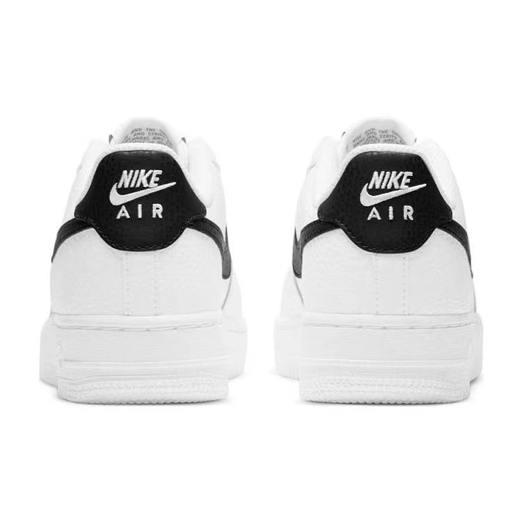 Nike Air Force 1 GS White Black Kids Sneakers CT3839-100