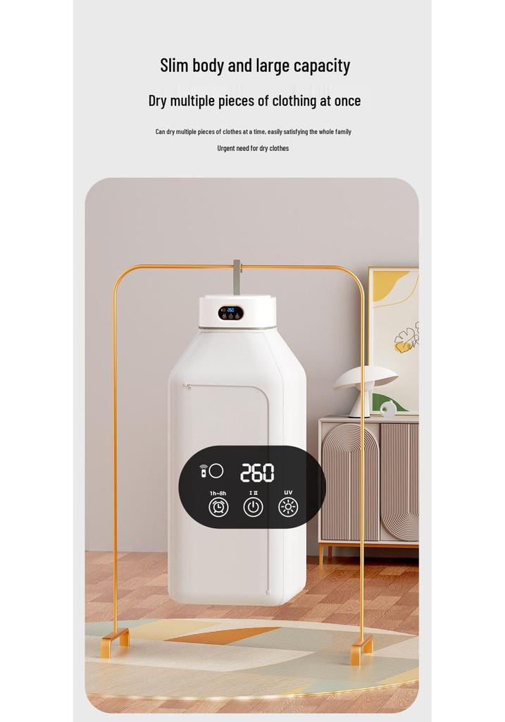 Portable Foldable Baby Clothes Dryer for Home and Travel