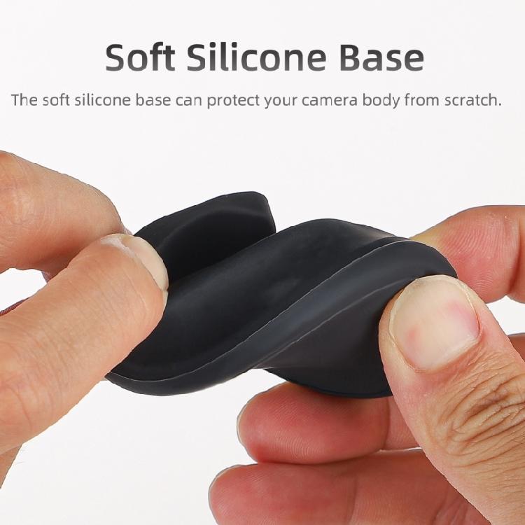 Portable Silicone Camera Base With Strong Adhesive For X5/X4 Camera Vehicle Dashboards Secure AntiVibration Mount