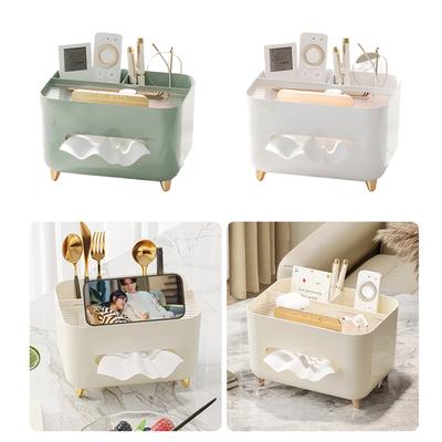 TISSUS BOXPremium Tissue Box, Suitable For Home Living Room, Coffee Table, And Also Serves As A Remote Control And Desktop Storage Box.