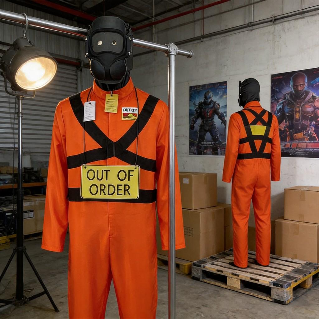 Lethal Company Cosplay Costume For Kids And Teens Game Role Play With Polyester Fabric