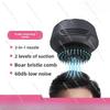 New Scalp Cleansing Comb: Bristle Brush Scalp Massager