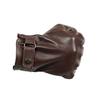 Unisex Black Leather Outdoor Fashion Gloves for Cycling