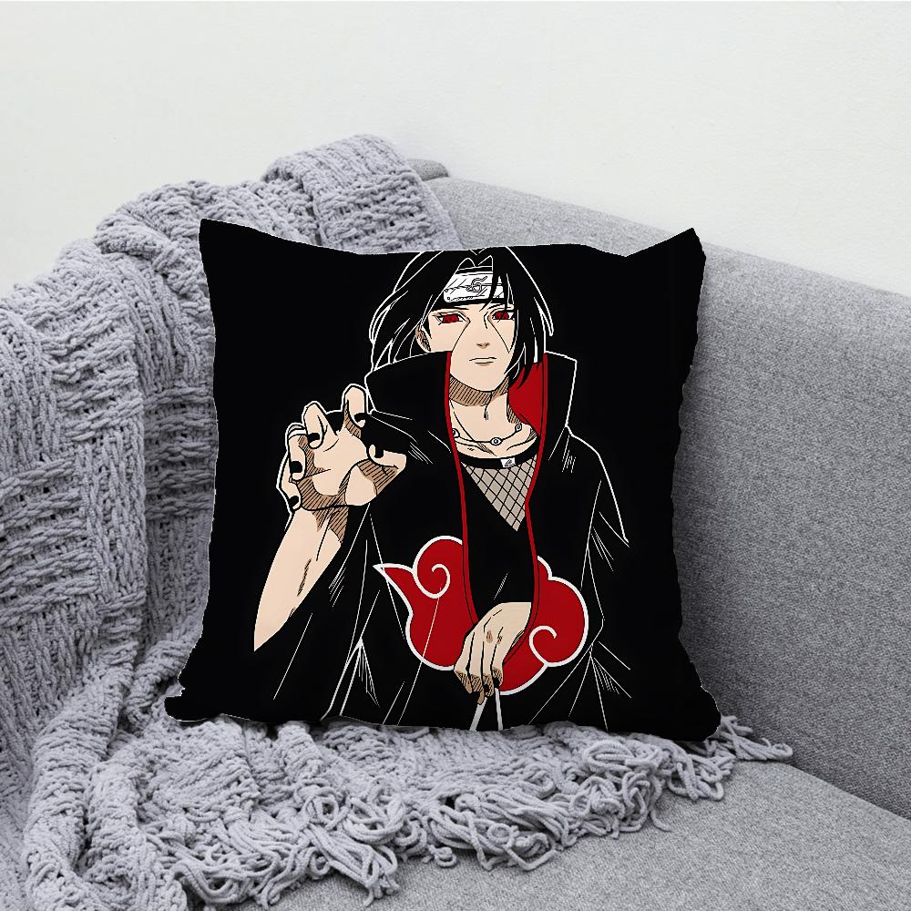 I-ItachiS anime Pillow Case Pillow Case Soft Cushion Cases for Farmhouse Sofa Decor Home Decorations and Protector