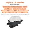 HVAC Blower Motor Resistor Compatible with Nissan Pathfinder V6 3.5L 2022-2024 Rogue SL SV L4 2.5L 2014-2018 Rogue Sport L4 2.0L 2017-2022