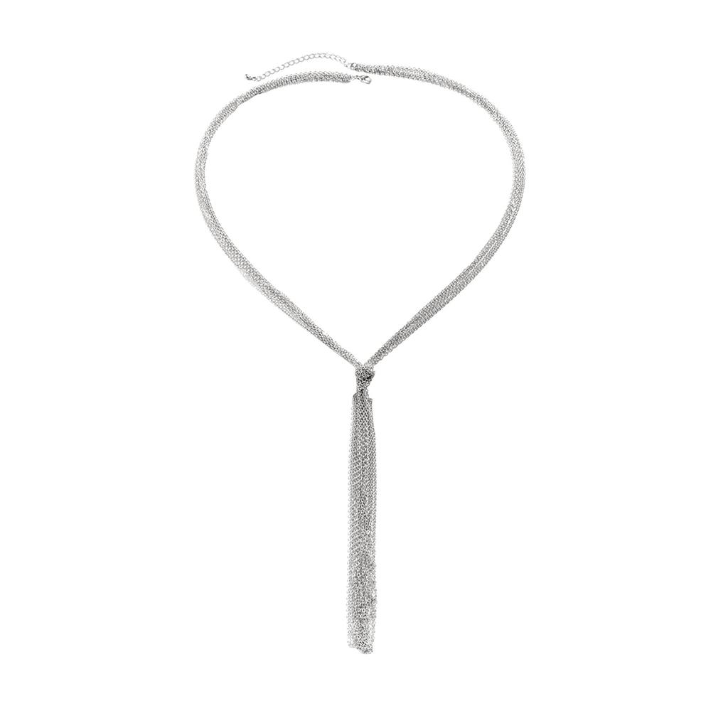 Exaggerated Multi-layer Chain Necklace, And Geometric Sphere Personalized Necklace