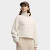 FILA Original Fashion Classic Retro Versatile Casual Warm Comfortable Lamb Fleece Jacket Women outerwear Cloud-White F11W549506FIV