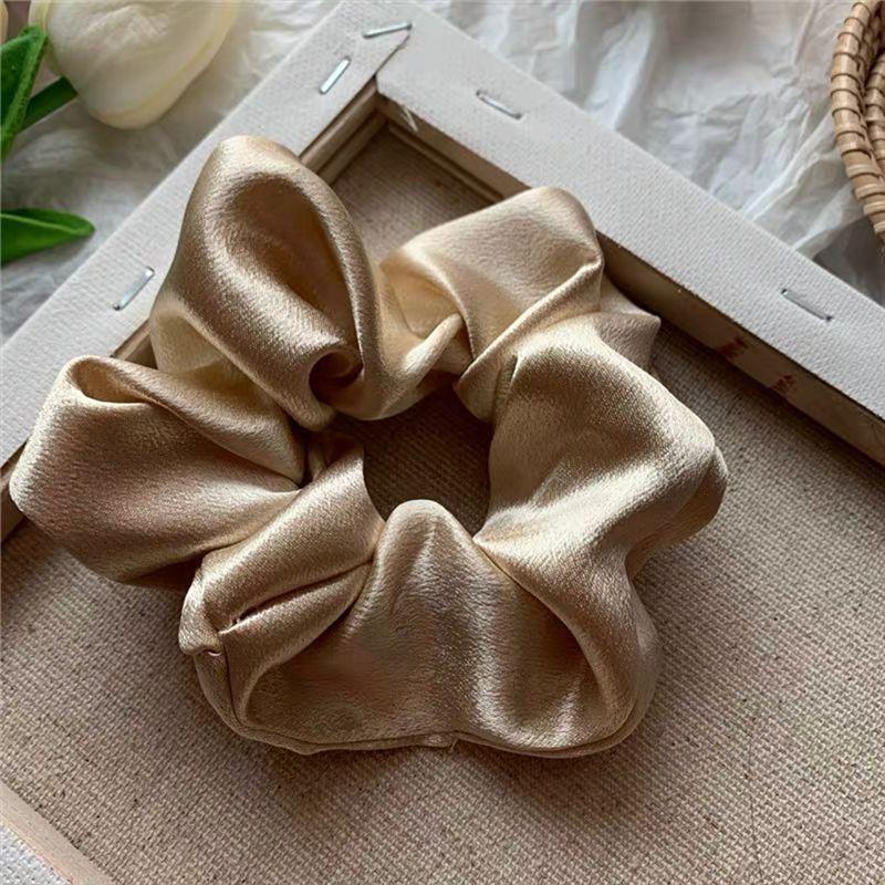 1pc organza fashion skirt shape large intestine hair tie new mesh pleated head flower hair rope tie head band hair ornament