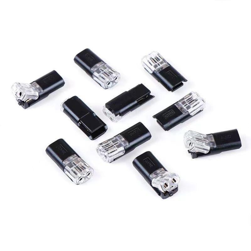 Universal Auto Quick Wire Connector 2 Pin Type Electric Cable Plug Waterproof Solderless Multifunction Connector Car Accessories