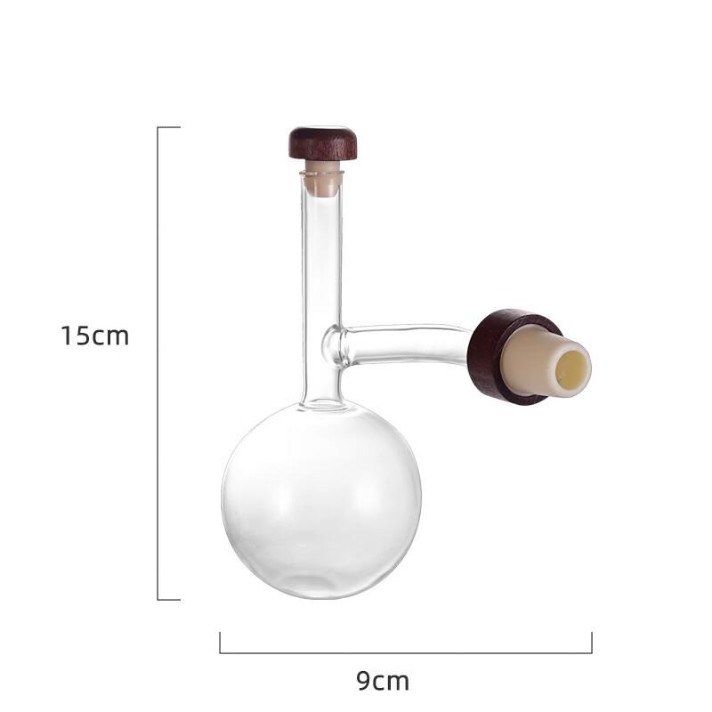 

Portable Transparent Wine Pourer with Cork