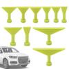 1set Dent Removal Puller Tabs 10-pieces No Paint Dent Repair Glue Tabs Vehicle Body Repair Hailstone Damage Fixing Tools