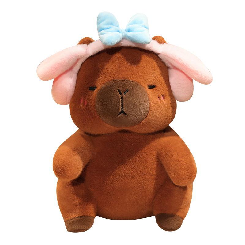 Creative Headphones Kapibala Chef Bread Plush Toys Magic Capybara Doll Doll Children Girls Gift