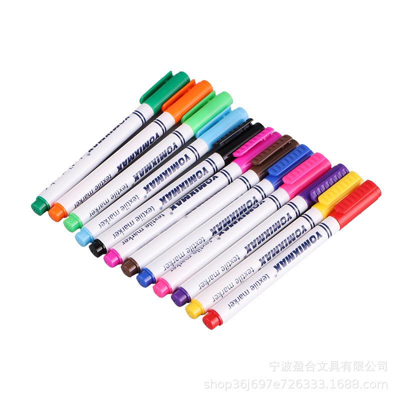 For Diy Washable Textile Pen Tshirts Masks Nonfading Handpainted 2 Pieces Minimum