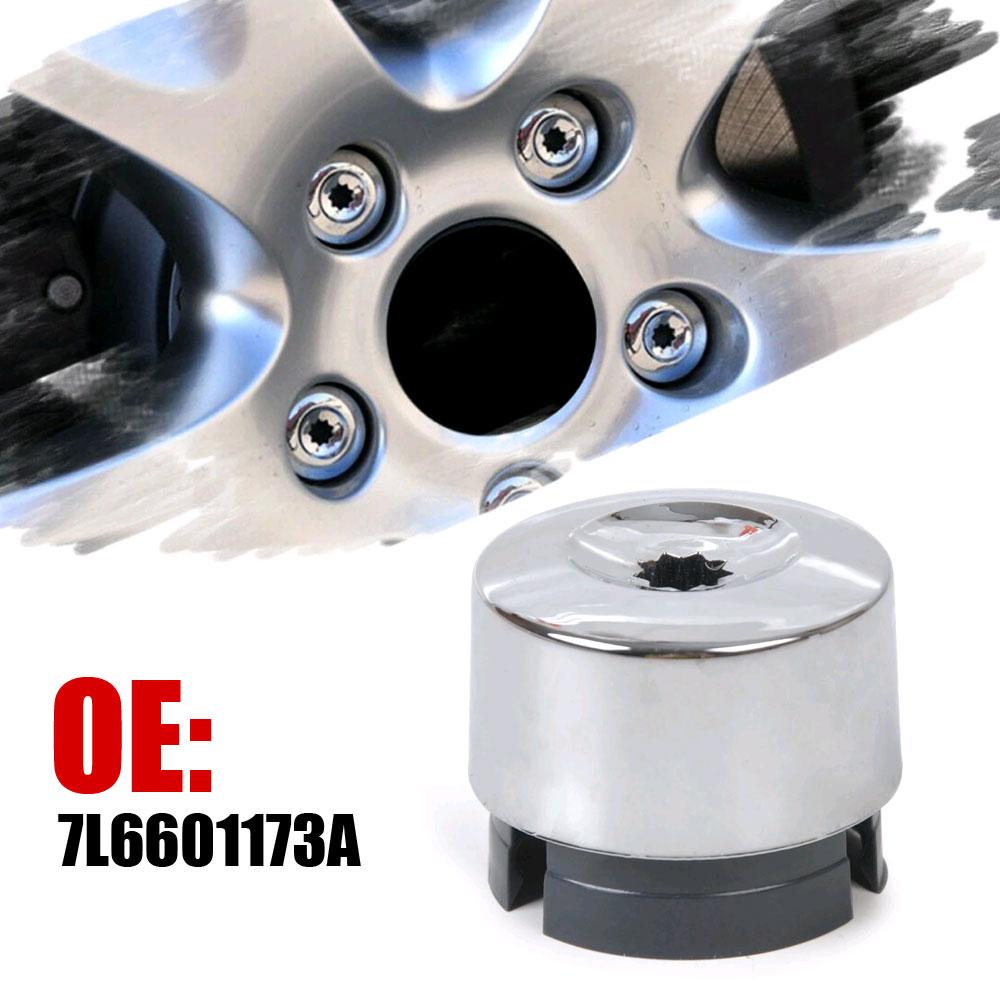 10/20/30/50/100pcs Car Wheel Nut Protection Cap Tire Screw Dust Cover Lug Bolt Anti-Rust Cap for VW Touareg 2004-2014 7L6601173A