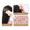 Brosse de Massage pour Shampooing Poils Doux en Silicone Soulage le Mal de Tête Pellicules Brosse de Lavage des Cheveux Outil de Massage Capillaire