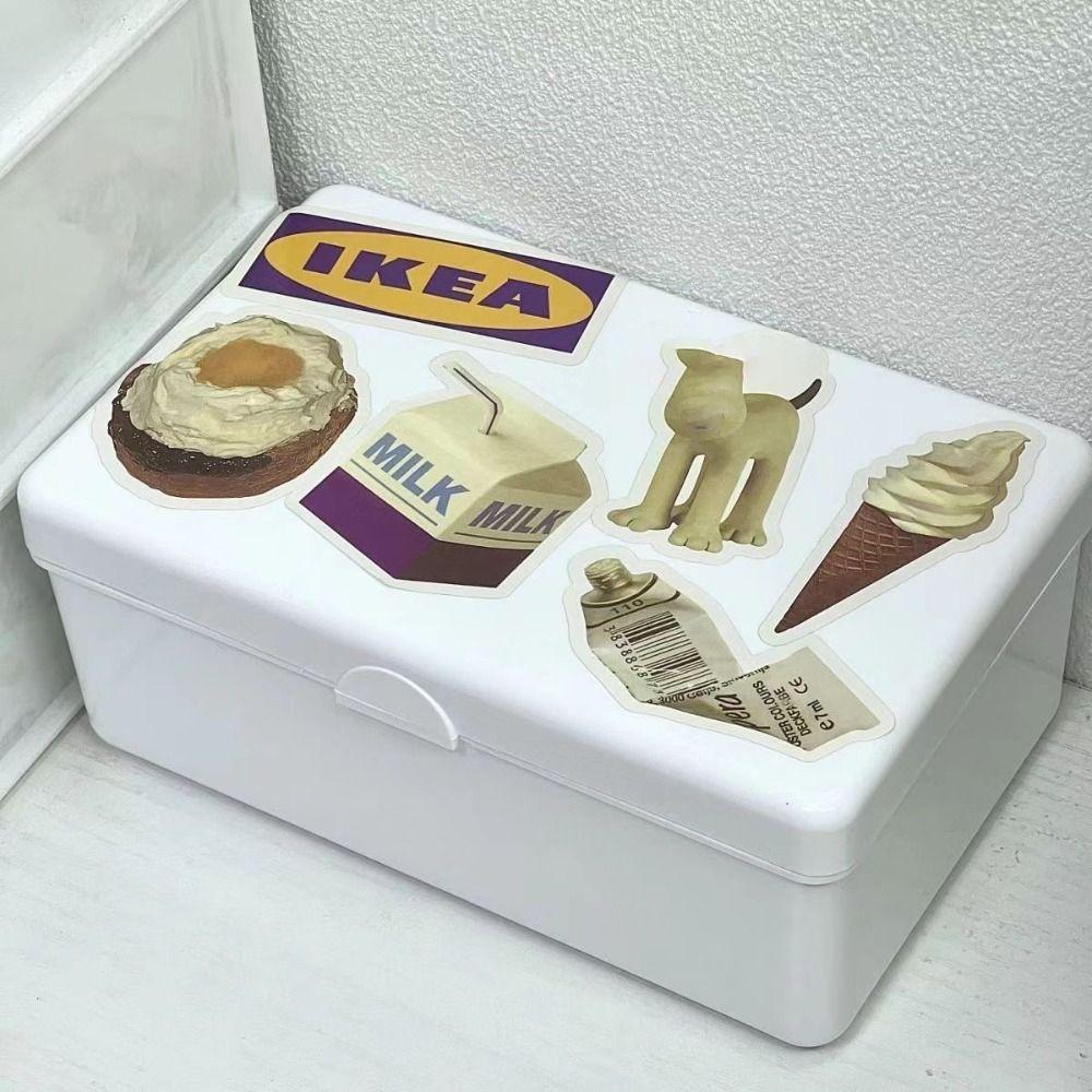 Dustproof Storage Box White Photo Collect Box Ins Organizer Box  Jewelry Lipstick