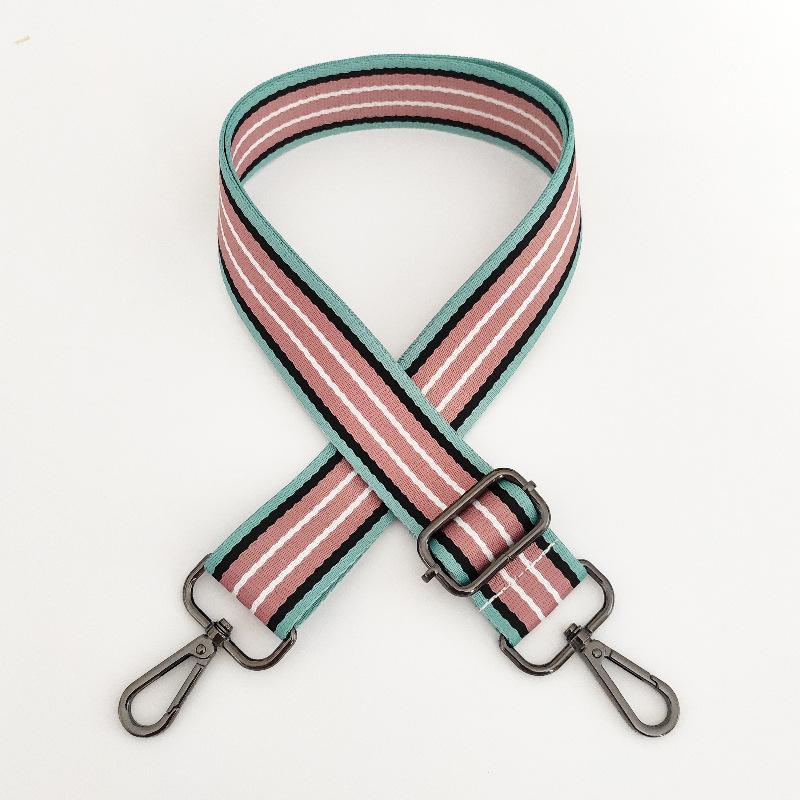 Straps Replacement Striped Wide Nylon Shoulder Bag Adjustable Belt Bag Part Straps Replacement Striped Wide Nylon Shoulder Bag Adjustable Belt Bag Part