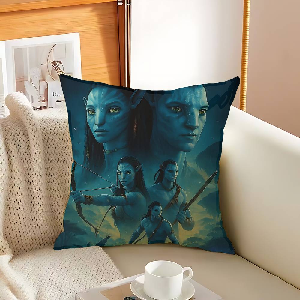 Классический Фэнтези Фильм А-Аватар Наволочка Подушка Чехол Декор Наволочка Печатный Чехол Для Подушки Для Дивана 12x12Inch