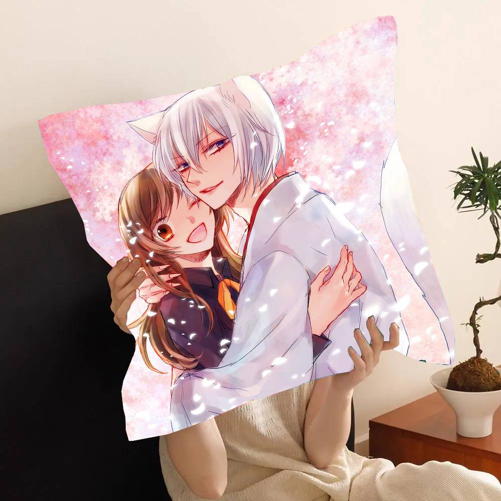 Kamisama Love Anime Pillow Case Fashion Square Pillowcase Bedroom Sofa Room Ins Decoration Leisure