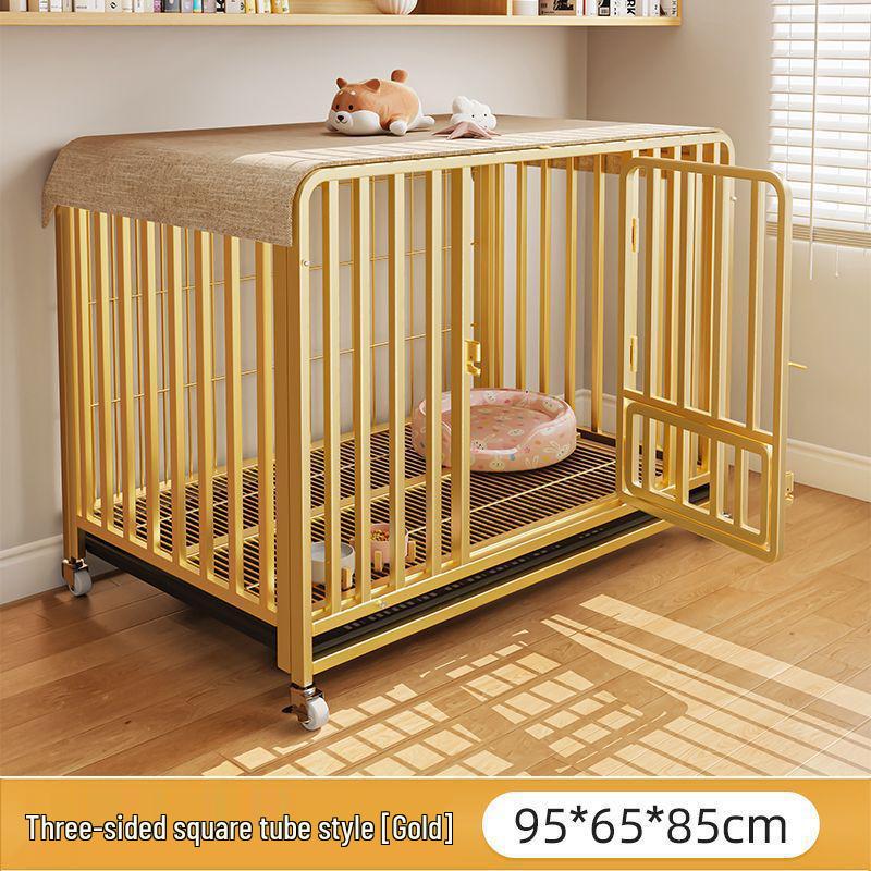 Extra Large Dog House with Toilet Separation for Golden Retrievers, Medium Dogs, Small Dogs, Teddy, and Bichon Breeds