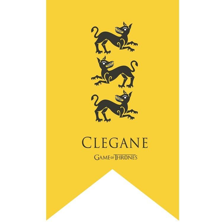 Stendardo Bandiera Game Of Thrones in Tessuto Poliestere per Decorazione Stanza a Tema