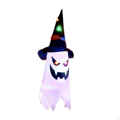 Halloween Ghost Light Hanging Ornament Up Decor for Patio Indoor Party